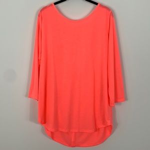 NWT Xersion pink relaxed fit top size XL